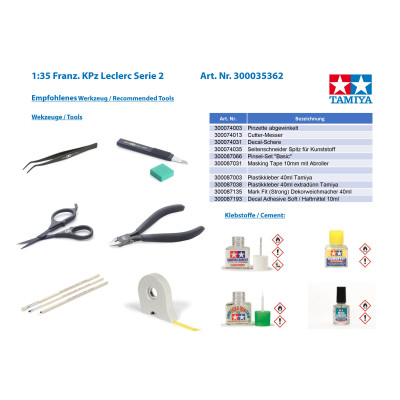 Tamiya 35362 French Leclerc Series 2 1:35