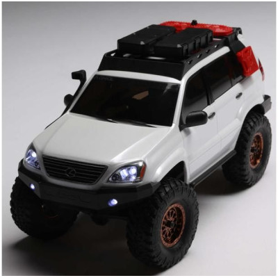 Axial SCX24 Lexus GX 470 1:24 4WD RTR stříbrný