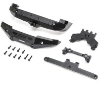 Alkatrész az Axial SCX24 (Lexus GX 470) RC modellautóhoz: lökhárító, karosszéria zsanérok.