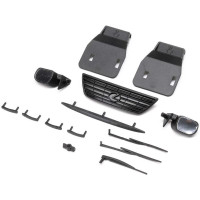 Alkatrész az Axial SCX24 (Lexus GX 470) RC modellautóhoz: karosszéria részletek.