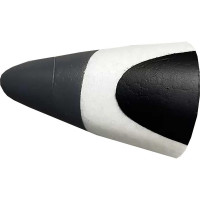Pótalkatrész RC repülőgép modellhez E-flite Viper 64mm EDF Jet: törzs csúcs.