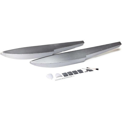 E-flite plováky Carbon-Z stříbrné