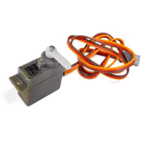 E-flite Carbon-Z úszók alkatrésze: Spektrum servo A150 vízálló. Nyomaték 2,3 gk.cm, kábelhossz 620 mm, tápegység 5V, max. sebesség 0,11 mp/90°.