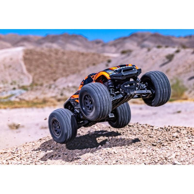 Traxxas Mini Maxx 1:12 BL-2s RTR černý