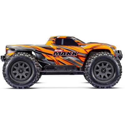 Traxxas Mini Maxx 1:12 BL-2s RTR černý