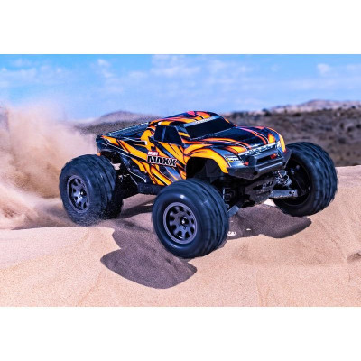 Traxxas Mini Maxx 1:12 BL-2s RTR oranžový