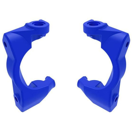Traxxas závěs těhlice modrý (pár)