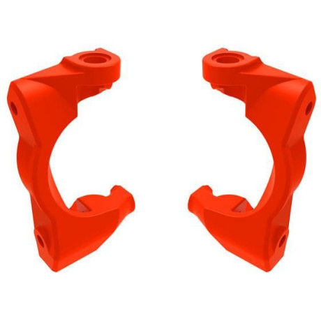Traxxas závěs těhlice červený (pár)