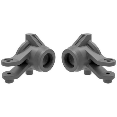 Traxxas těhlice přední šedá (pár)