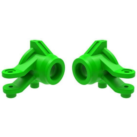Traxxas těhlice přední zelená (pár)