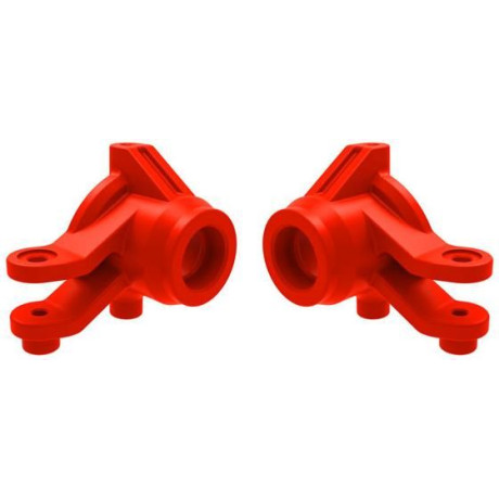 Traxxas těhlice přední červená (pár)