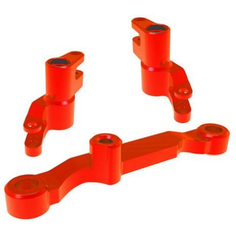 Traxxas páky řízeni hliníkové červené