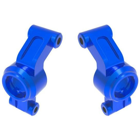 Traxxas těhlice zadní hliníková modrá (2)