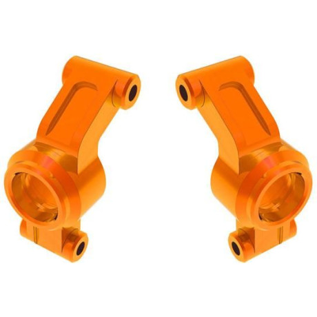 Traxxas těhlice zadní hliníková oranžová (2)