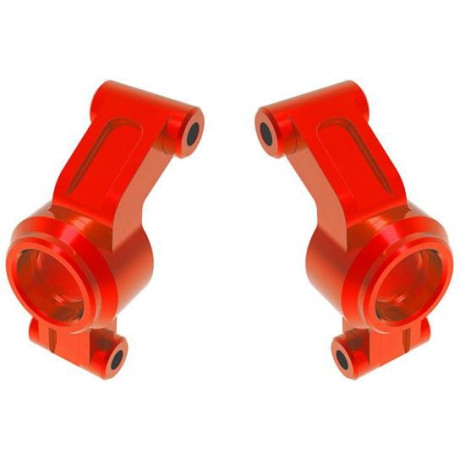 Traxxas těhlice zadní hliníková červená (2)