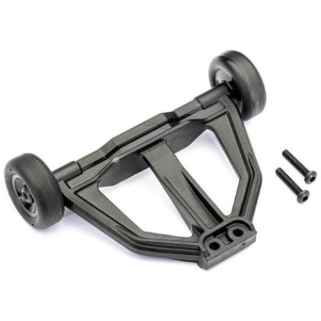 Traxxas kolečka opěrná černá (sestava)