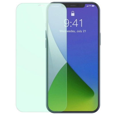 Tempered Glass 0.3mm Baseus Eye-Protection for iPhone 12 / iPhone 12 Pro (2 pcs)
