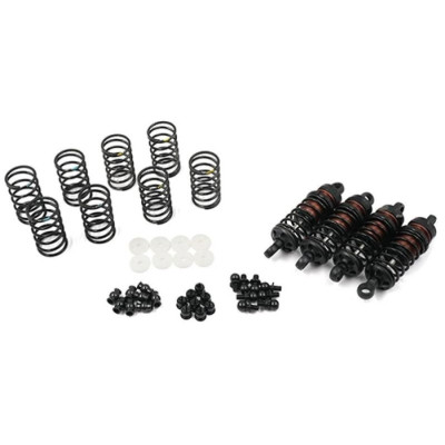 Hliníkové olejové tlumiče Big Bore Go, černé 60mm ( 4 ks )