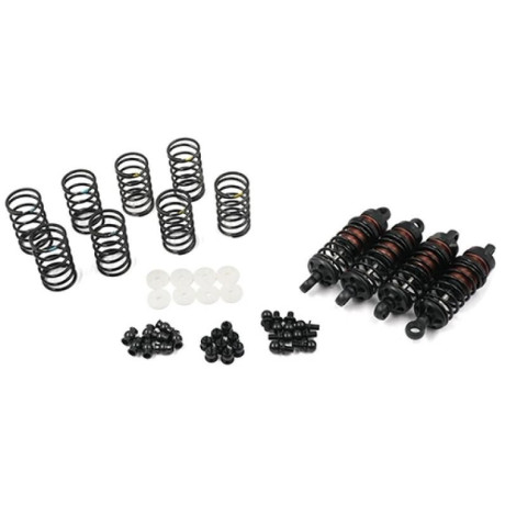 Hliníkové olejové tlumiče Big Bore Go, černé 60mm ( 4 ks )