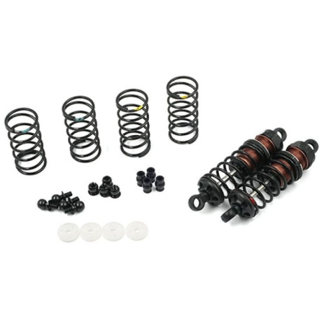 Hliníkové olejové tlumiče Big Bore Go, černé 65mm ( 2 ks )