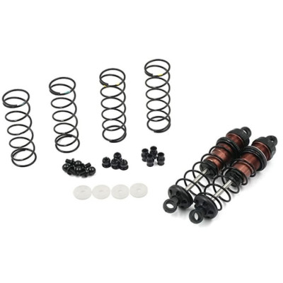 Hliníkové olejové tlumiče Big Bore Go, černé 80mm ( 2 ks )