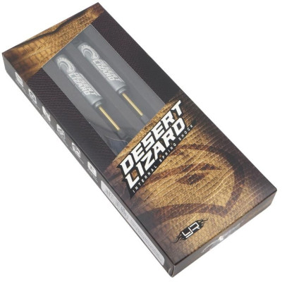 Hliníkové olejové tlumiče Desert Lizard, Gun Metal 110mm ( 2 ks )