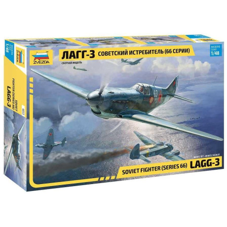 Model Kit letadlo 4833 - LaGG-3 Soviet WWII Fighter (1:48)