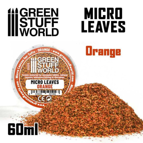 Micro Leaves - Medium green Mix / Mikro listy - stredne zelená zmes