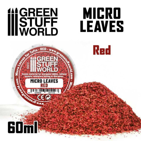 Micro Leaves - Medium green Mix / Mikro listy - stredne zelená zmes