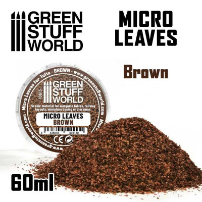 Micro Leaves - Medium green Mix / Mikro listy - stredne zelená zmes
