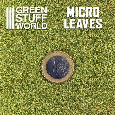 Micro Leaves - Medium green Mix / Mikro listy - stredne zelená zmes