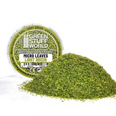 Micro Leaves - Medium green Mix / Mikro listy - stredne zelená zmes