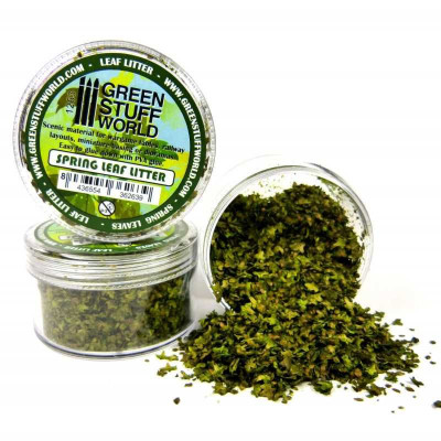 Leaf Litter - Large Natural Leaves 2-5mm / Listová podstielka - veľké prírodné listy 2-5 mm