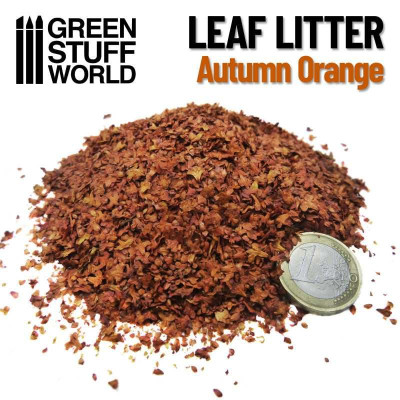 Leaf Litter - Large Natural Leaves 2-5mm / Listová podstielka - veľké prírodné listy 2-5 mm