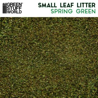 Small Leaf Litter - Natural Color / Malá listová podstielka - prírodná farba