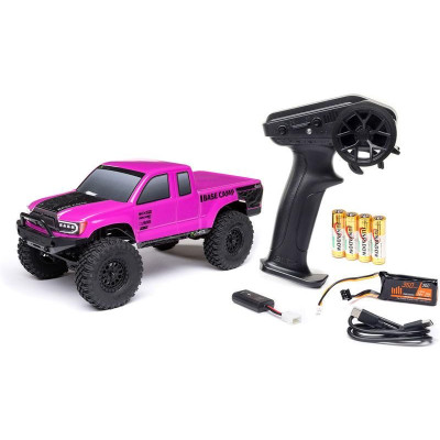 Axial SCX24 Base Camp 1:24 4WD RTR růžový