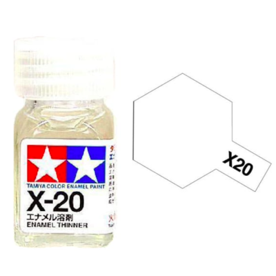 Tamiya 80020 Enamel X-20 Thinner 10ml / Riedidlo na syntetické farby