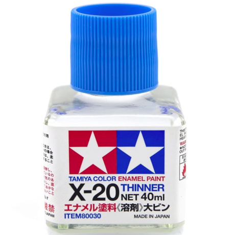 Tamiya 80020 Enamel X-20 Thinner 10ml / Riedidlo na syntetické farby