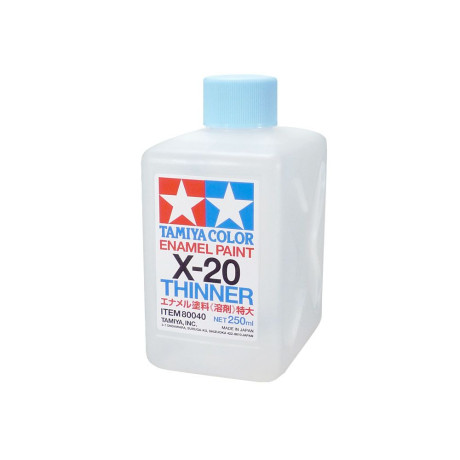 Tamiya 80020 Enamel X-20 Thinner 10ml / Riedidlo na syntetické farby
