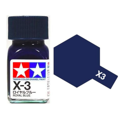 Tamiya 80001 Enamel X-1 Black Gloss 10ml