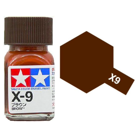 Tamiya 80001 Enamel X-1 Black Gloss 10ml