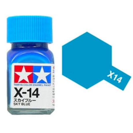 Tamiya 80001 Enamel X-1 Black Gloss 10ml