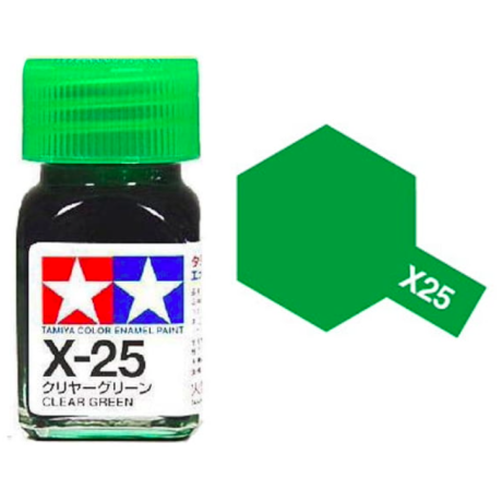 Tamiya 80001 Enamel X-1 Black Gloss 10ml