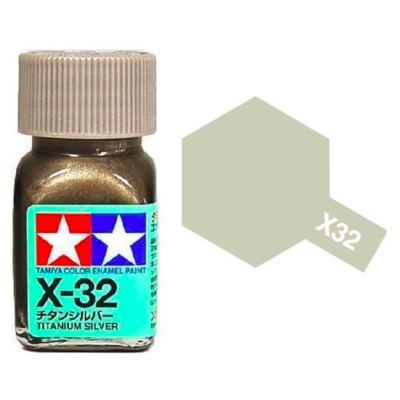 Tamiya 80001 Enamel X-1 Black Gloss 10ml