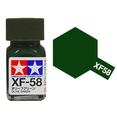 Tamiya 80001 Enamel X-1 Black Gloss 10ml