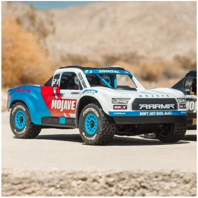 Arrma Mojave Grom 223S BLX 1:18 4WD Smart RTR modrá