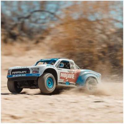 Arrma Mojave Grom 223S BLX 1:18 4WD Smart RTR modrá