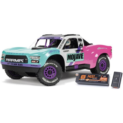Arrma Mojave Grom 223S BLX 1:18 4WD Smart RTR modrá