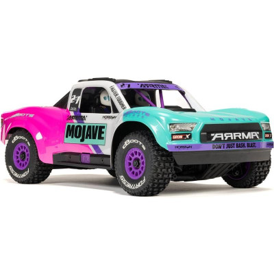 Arrma Mojave Grom 223S BLX 1:18 4WD Smart RTR bílá
