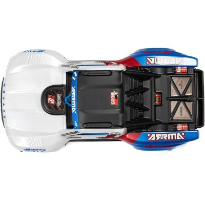Arrma Mojave Grom 223S BLX 1:18 4WD Smart RTR bílá